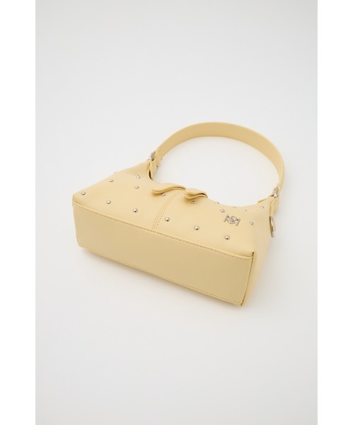 MOUSSY（マウジー）の「【WEB限定カラー：イエロー系その他】NANO HOBO HANDLE バッグ（ショルダーバッグ・レディース・レッド系その他/ブラウン/イエロー系その他/ブラック系その他・FREE）」の9枚目の写真