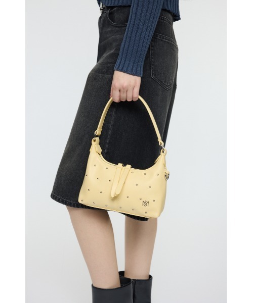 MOUSSY（マウジー）の「【WEB限定カラー：イエロー系その他】NANO HOBO HANDLE バッグ（ショルダーバッグ・レディース・レッド系その他/ブラウン/イエロー系その他/ブラック系その他・FREE）」の12枚目の写真
