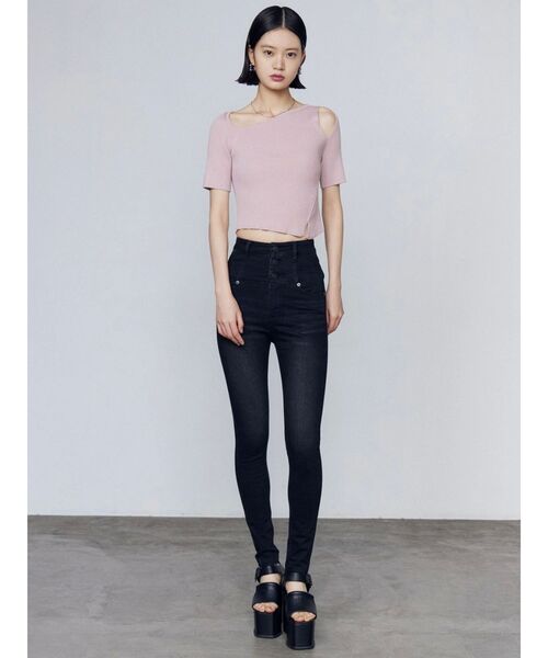 EMODA(エモダ)の「【ELDER】MONSTER H/W DENIM(デニムパンツ・レディース・ブラック・MEDIUM/X-SMALL/SMALL)」の20枚目の写真