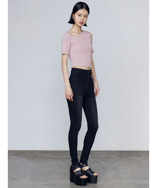 EMODA(エモダ)の「【ELDER】MONSTER H/W DENIM(デニムパンツ・レディース・ブラック・MEDIUM/X-SMALL/SMALL)」の21枚目の写真