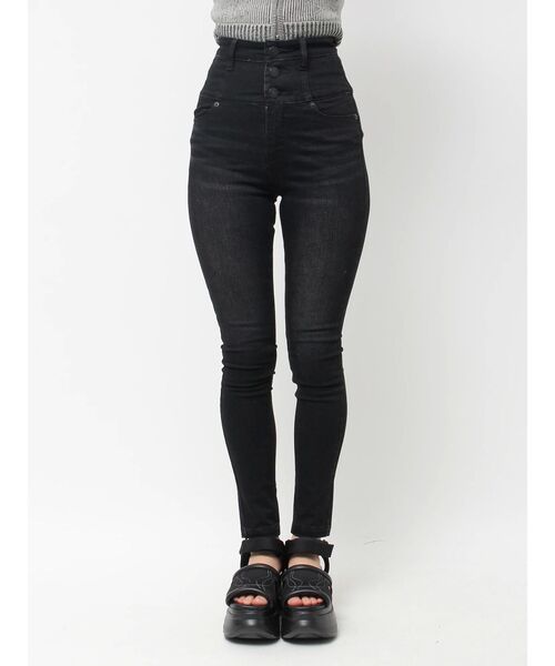 EMODA(エモダ)の「【ELDER】MONSTER H/W DENIM(デニムパンツ・レディース・ブラック・MEDIUM/X-SMALL/SMALL)」の22枚目の写真