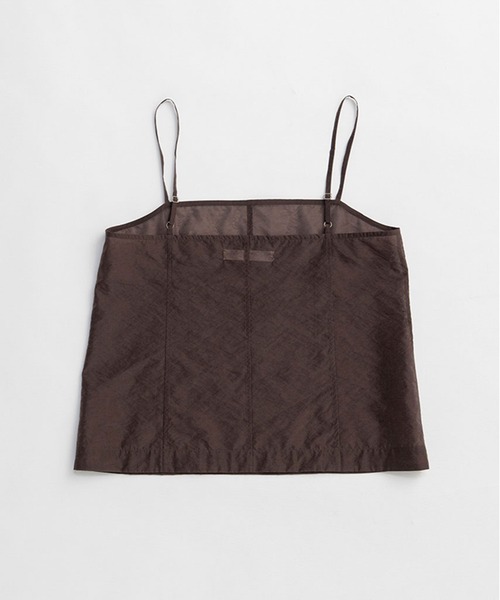 PRANK PROJECT（プランクプロジェクト）の「キャミソールレイヤードトップ / Camisole Set Tops（その他トップス・レディース・ブラック/ブラウン・FREE）」の21枚目の写真