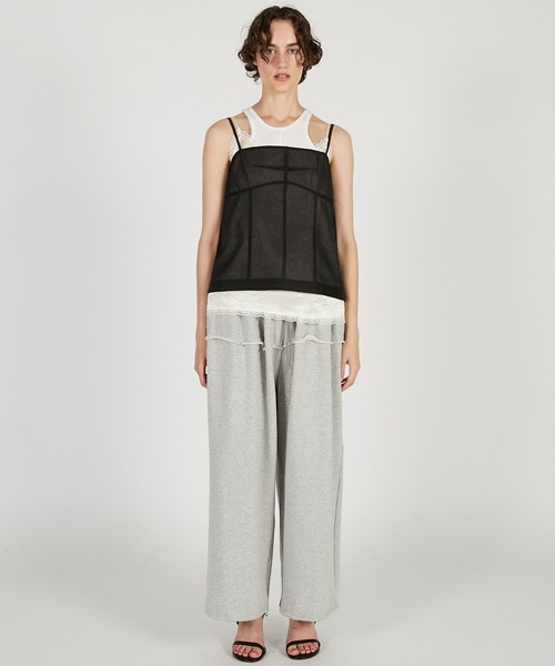 PRANK PROJECT（プランクプロジェクト）の「キャミソールレイヤードトップ / Camisole Set Tops（その他トップス・レディース・ブラック/ブラウン・FREE）」の3枚目の写真