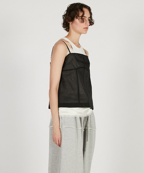 PRANK PROJECT（プランクプロジェクト）の「キャミソールレイヤードトップ / Camisole Set Tops（その他トップス・レディース・ブラック/ブラウン・FREE）」の8枚目の写真