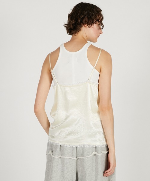 PRANK PROJECT（プランクプロジェクト）の「キャミソールレイヤードトップ / Camisole Set Tops（その他トップス・レディース・ブラック/ブラウン・FREE）」の10枚目の写真