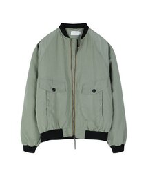 YOUNEEDGARMENTS（ユーニーズガーメンツ）の「パデッドスペースジャンパー（セージグリーン）（MA-1）」