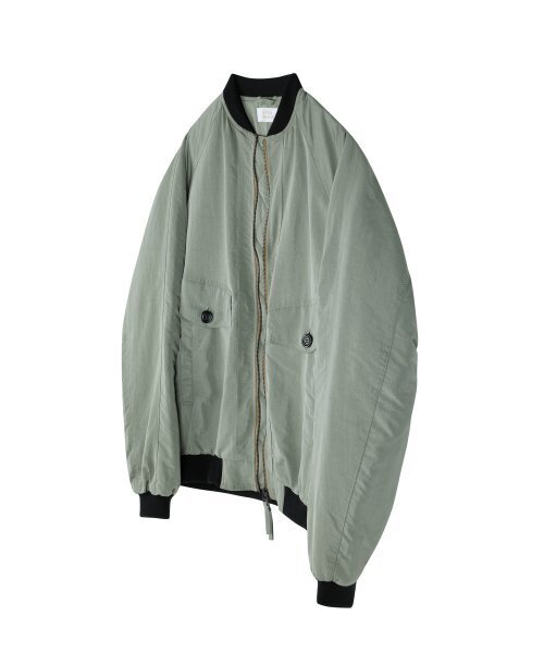YOUNEEDGARMENTS（ユーニーズガーメンツ）の「パデッドスペースジャンパー（セージグリーン）（ブルゾン・メンズ・その他・38/40）」の4枚目の写真
