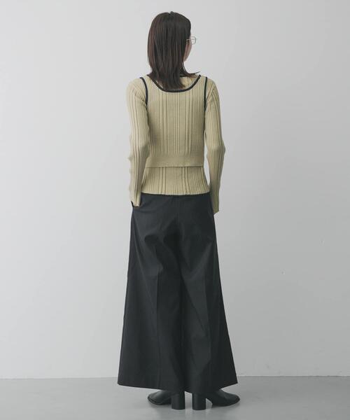 セール】『洗濯可』2WAYニットアンサンブル（ニット/セーター）｜SENSE