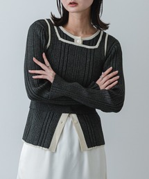 SENSE OF PLACE by URBAN RESEARCH | 『洗濯可』2WAYニットアンサンブル(ニット/セーター)