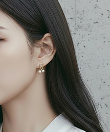 【Sonu jewelry(ソヌジュエリー)】パールループミニピアス son-pierce-17-5【RBTS】