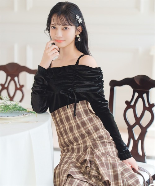 WILLSELECTION(ウィルセレクション)の「【残りわずか】スリットデザインラッフルハイウエストスカート(スカート・レディース・ブラウン系その他/ピンク/ホワイト系その他・FREE)」の22枚目の写真