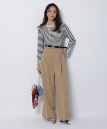 ハートベルト付ワイドパンツ