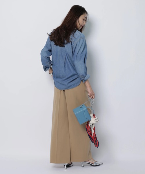 JUSGLITTY(ジャスグリッティー)の「ハートベルト付ワイドパンツ(その他パンツ・レディース・キャメル・2/1/0)」の12枚目の写真