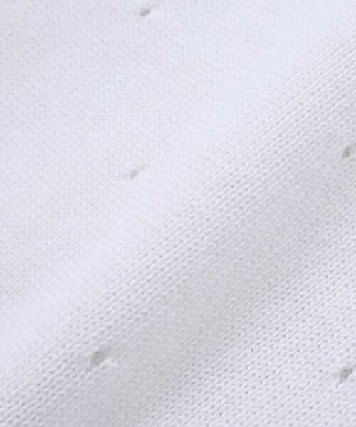 BeBe（ベベ）の「ニットボレロカーディガン(110~130cm)（カーディガン/ボレロ・キッズ・グレー/ホワイト・130cm/120cm/110cm）」の14枚目の写真