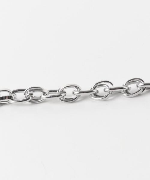 SMELLY（スメリー）の「オーバルチェーンマンテルブレスレット（ブレスレット・レディース・シルバー・-）」の5枚目の写真