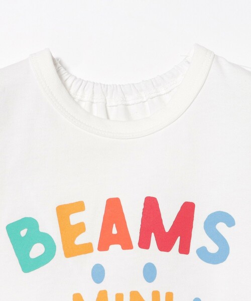 BEAMS mini（ビームスミニ）の「ベビー スマイル Tシャツ 2026SS（70～80cm）プチプラ ベビー 定番 人気　ギフト（Tシャツ/カットソー・キッズ・ネイビー/ケリーグリーン/レッド系その他2/オフホワイト・80/70）」の13枚目の写真