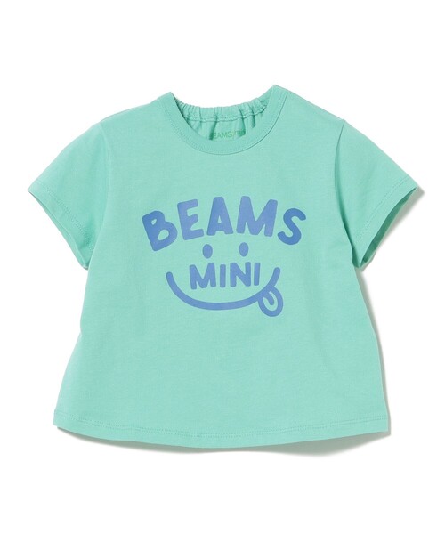 BEAMS mini(ビームスミニ)の「【WEB限定】ベビー スマイル Tシャツ 2026SS(70~80cm)(Tシャツ/カットソー・キッズ・ネイビー/ケリーグリーン/レッド系その他2/オフホワイト・80/70)」の17枚目の写真