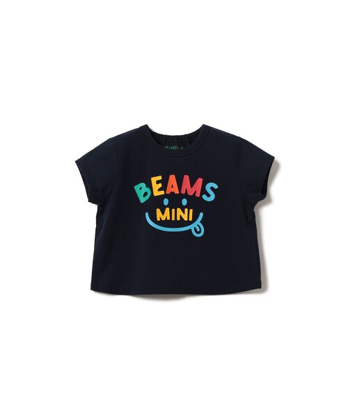 BEAMS mini(ビームスミニ)の「【WEB限定】ベビー スマイル Tシャツ 2026SS(70~80cm)(Tシャツ/カットソー・キッズ・ネイビー/ケリーグリーン/レッド系その他2/オフホワイト・80/70)」の20枚目の写真