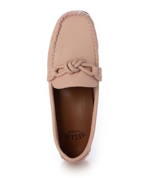 enchanted（エンチャンテッド）の「ソフトチューブモカシン（モカシン/デッキシューズ・レディース・シルバー/アイボリー/ブラック/ピンク/グレイッシュベージュ・25/24.5/24/23.5/23/22.5/22）」の13枚目の写真