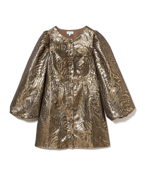 GHOSPELL(ゴスペル)の「【4/2値下げ】GHOSPELL / Jouri Metallic Mini Dress(ワンピース・レディース・ゴールド・SMALL)」の2枚目の写真
