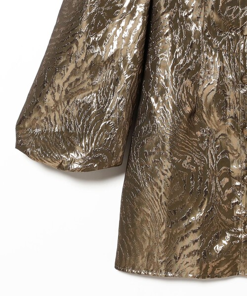 GHOSPELL(ゴスペル)の「【4/2値下げ】GHOSPELL / Jouri Metallic Mini Dress(ワンピース・レディース・ゴールド・SMALL)」の4枚目の写真