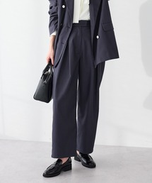 CRAFT STANDARD BOUTIQUE | ＜セレモニー／ハレの日＞フロントタックカーブパンツ◆(スラックス)