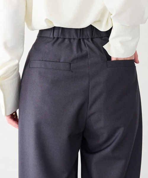 CRAFT STANDARD BOUTIQUE（クラフトスタンダードブティック）の「＜セレモニー／ハレの日＞フロントタックカーブパンツ◆（スラックス・レディース・ベージュ系その他2/グレー・L/M）」の19枚目の写真