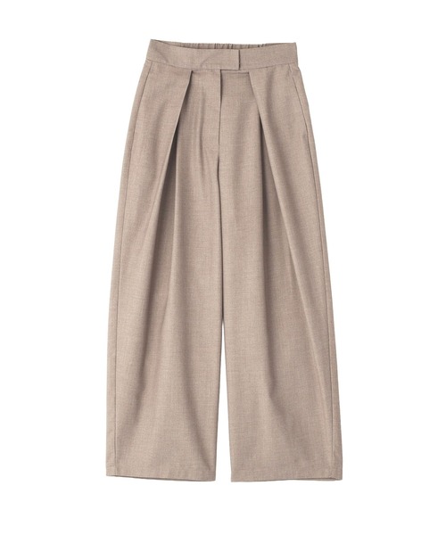 CRAFT STANDARD BOUTIQUE（クラフトスタンダードブティック）の「＜セレモニー／ハレの日＞フロントタックカーブパンツ◆（スラックス・レディース・ベージュ系その他2/グレー・L/M）」の20枚目の写真