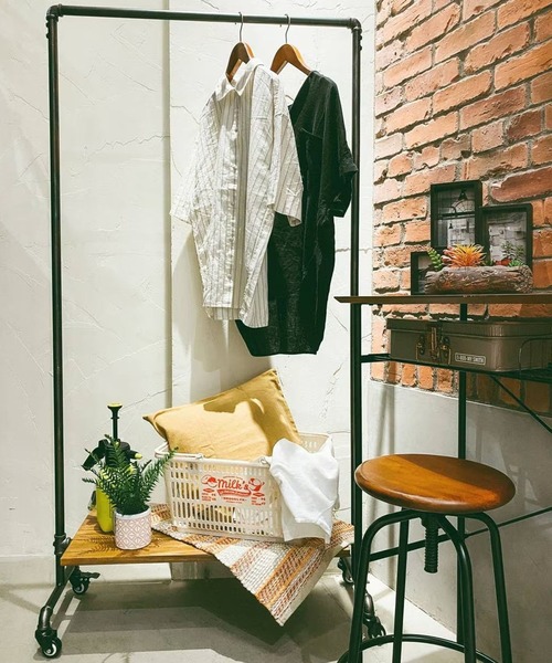 niko and...(ニコアンド)の「レジカゴ(オフホワイト)(収納グッズ・レディース・オフホワイト/アクア・0)」の4枚目の写真