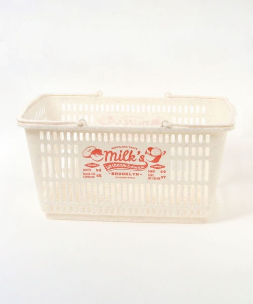 niko and...(ニコアンド)の「レジカゴ(オフホワイト)(収納グッズ・レディース・オフホワイト/アクア・0)」の8枚目の写真