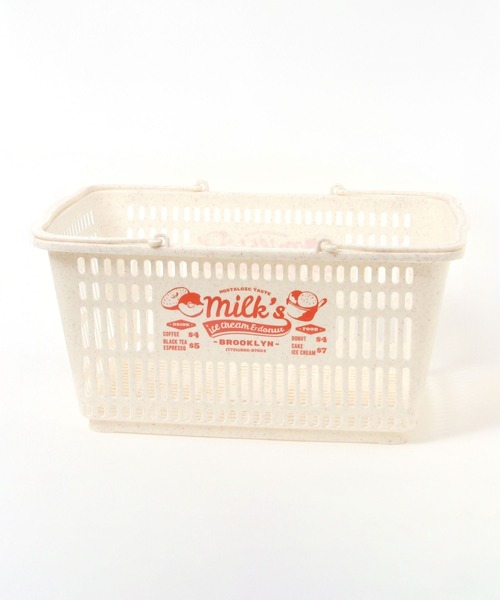 niko and...(ニコアンド)の「レジカゴ(オフホワイト)(収納グッズ・レディース・オフホワイト/アクア・0)」の10枚目の写真