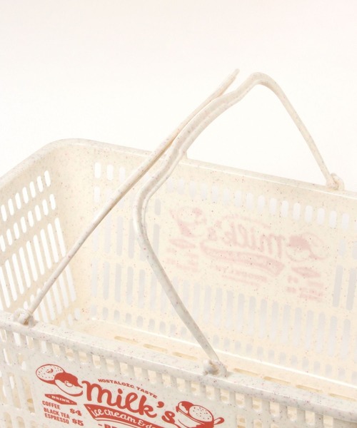 niko and...(ニコアンド)の「レジカゴ(オフホワイト)(収納グッズ・レディース・オフホワイト/アクア・0)」の12枚目の写真