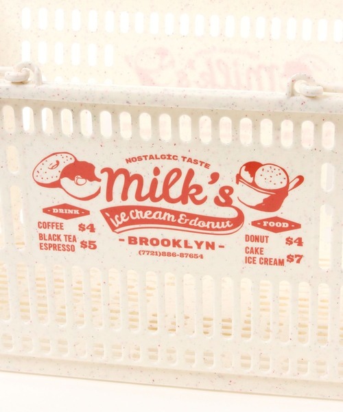 niko and...(ニコアンド)の「レジカゴ(オフホワイト)(収納グッズ・レディース・オフホワイト/アクア・0)」の13枚目の写真