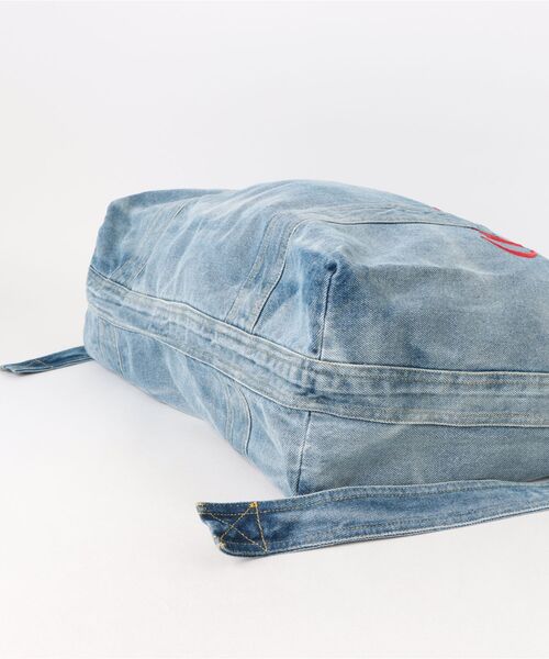 Stockholm Surfboard Club(ストックホルムサーフボードクラブ)の「Stockholm Surfboard Club/ストックホルムサーフボードクラブ トートバッグ Weekend Tote(トートバッグ・メンズ・ブルー・FREE)」の3枚目の写真