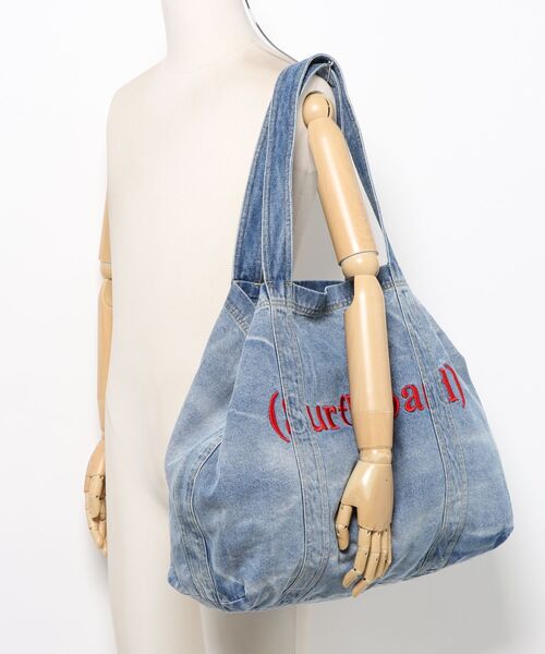 Stockholm Surfboard Club(ストックホルムサーフボードクラブ)の「Stockholm Surfboard Club/ストックホルムサーフボードクラブ トートバッグ Weekend Tote(トートバッグ・メンズ・ブルー・FREE)」の5枚目の写真