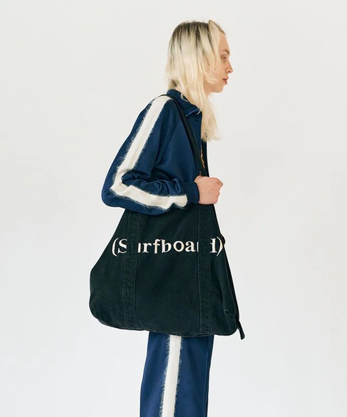 Stockholm Surfboard Club(ストックホルムサーフボードクラブ)の「Stockholm Surfboard Club/ストックホルムサーフボードクラブ トートバッグ Weekend Tote(トートバッグ・メンズ・ブルー・FREE)」の10枚目の写真