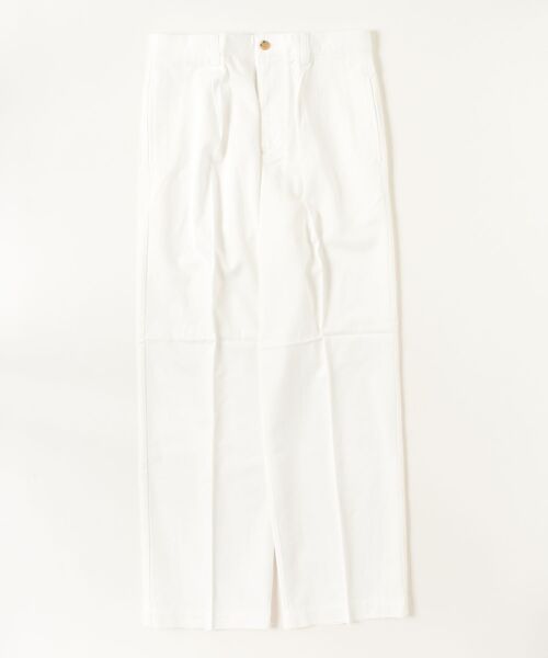 POLO RALPH LAUREN(ポロ ラルフ ローレン)の「プリーテッド コットンブレンド リラックス パンツ(その他パンツ・レディース・ホワイト・0/00/2/4/6/8)」の6枚目の写真