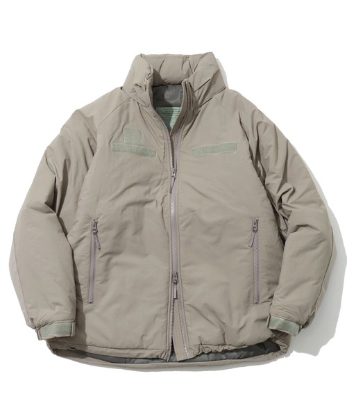 CORPUS TOKYO(コーパス トーキョー)の「【HOUSTON/ヒューストン】PRIMALOFT LEVEL7 JACKET/プリマロフトレベル7ジャケット(ミリタリージャケット・メンズ・ブラウン/ブラック/グレー/ネイビー・L/XS/S/M)」の2枚目の写真