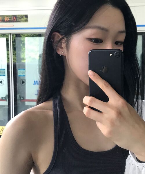 CHICKS(チックス)の「スタンダードゴルジホルターネックチャコール(Tシャツ/カットソー・レディース・その他・FREE)」の14枚目の写真