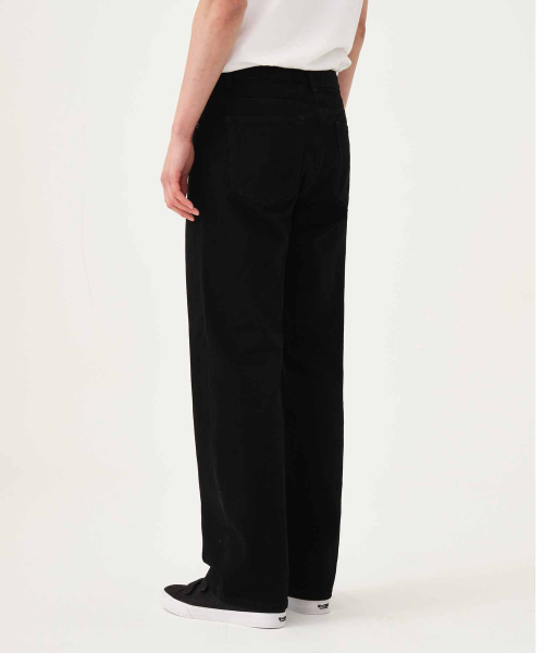 ACSHI(アクシ)の「デイリーセミロングワイドデニムパンツ(ブラック)(デニムパンツ・メンズ・その他・M/L/XL/XXL)」の3枚目の写真