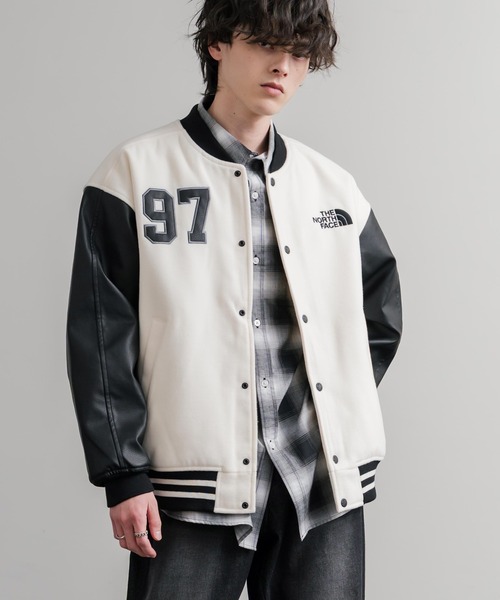 日本未展開モデル WHITE LABEL THE NORTH FACE VARSITY HEAT JACKET