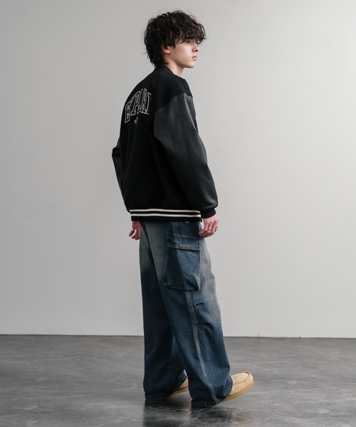 日本未展開モデル WHITE LABEL THE NORTH FACE VARSITY HEAT JACKET