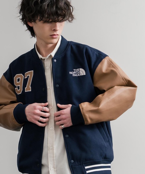 日本未展開モデル WHITE LABEL THE NORTH FACE VARSITY HEAT JACKET