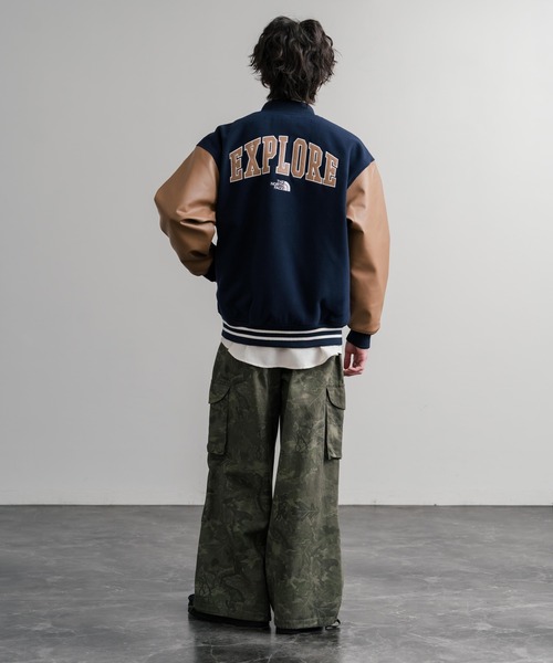 日本未発売 ノースフェイスVARSITY HEAT JACKET スタジャン 日本未展開モデル WHITE LABEL THE NORTH FACE VARSITY HEAT JACKET