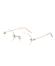 MAISON MASTER（メゾン マスター）の「MEEIN メガネ (ローズゴールド/ROSE GOLD)（メガネ）」
