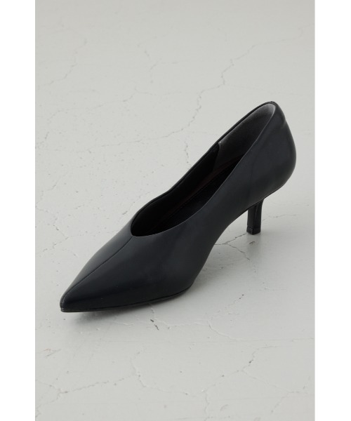 AZUL by moussy(アズールバイマウジー)の「ソフトインソールポインテッドパンプス 靴(パンプス・レディース・グレイッシュベージュ/ブラック/ネイビー・LARGE/MEDIUM/SMALL)」の10枚目の写真