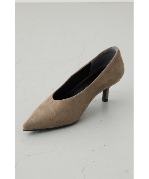 AZUL by moussy(アズールバイマウジー)の「ソフトインソールポインテッドパンプス 靴(パンプス・レディース・グレイッシュベージュ/ブラック/ネイビー・LARGE/MEDIUM/SMALL)」の22枚目の写真