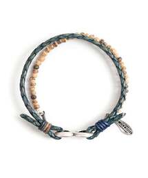 WILD BRICKS（ワイルドブリックス）の「WL DUAL BRACELET (indigo)（ブレスレット）」