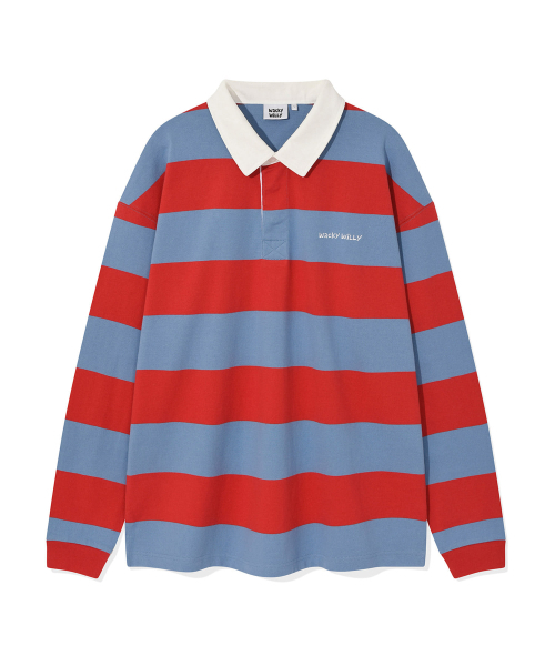 Страйпカラー Long Sleeve T‑shirt Nivy — футболка с полосатым воротником