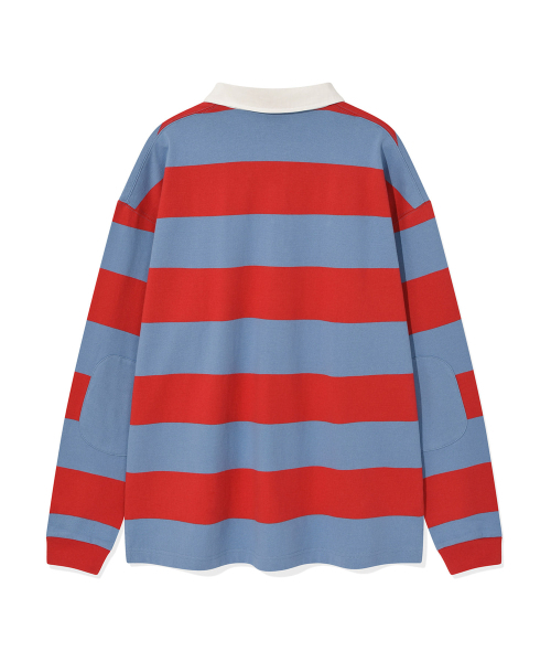 Wacky WiLLy(ワッキーウィリー)の「ストライプカラー ロングスリーブTシャツ ネイビー(ポロシャツ・レディース・その他・SMALL/MEDIUM/LARGE)」の3枚目の写真